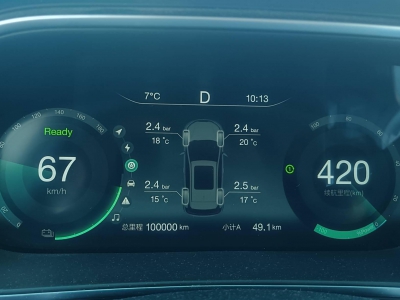 鲸牌链-京牌车长租平台-闲置京牌车长租：2400 元/月 北汽新能源EX3 R600劲风版 5座 纯电SUV 尾号1 