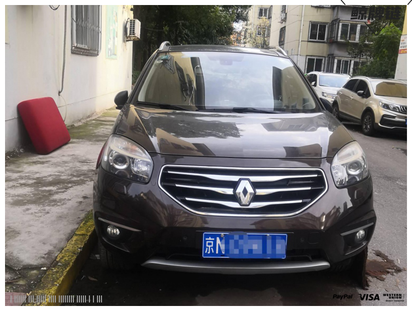 北京车牌科雷傲-闲置京牌车长租：3500 元/月 雷诺科雷傲 5座 汽油小轿车 尾号8 