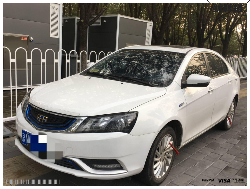 吉利帝豪EV-闲置京牌车长租：3000 元/月 吉利帝豪EV 5座 纯电小轿车 尾号7 