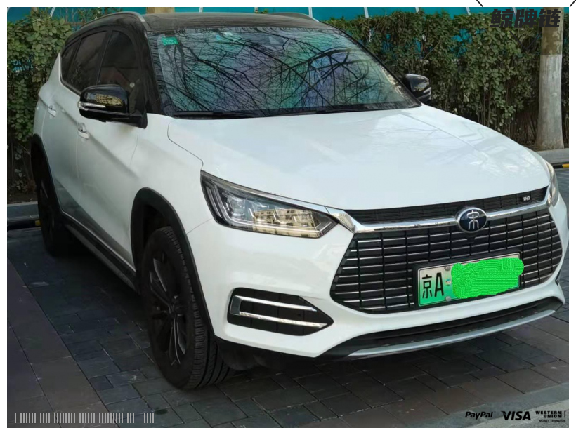 宋ev500正面-闲置京牌车长租：4500 元/月 比亚迪宋ev500 5座 纯电SUV 尾号6 