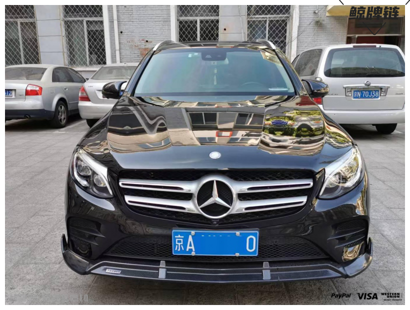 前脸-闲置京牌车长租：6500 元/月 奔驰GLC300 5座 汽油SUV 尾号0 