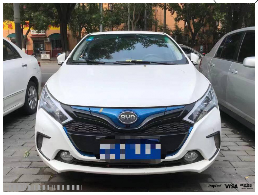 正面-闲置京牌车长租：3600 元/月 比亚迪秦EV300 5座 纯电小轿车 尾号7 