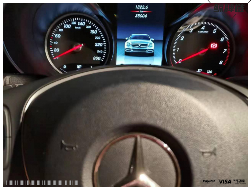 仪表盘-闲置京牌车长租：5000 元/月 奔驰C200L 5座 汽油小轿车 尾号1 