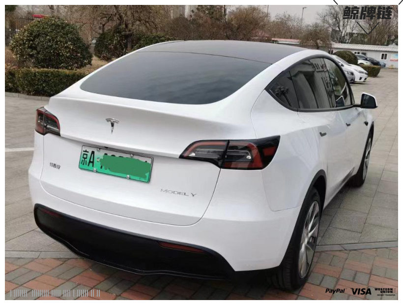 鲸牌链-京牌车长租平台-闲置京牌车长租：5500 元/月 特斯拉Model Y 四驱长续航 5座 纯电SUV 尾号1 