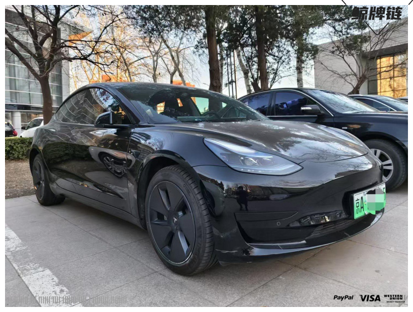 鲸牌链-京牌车长租平台-闲置京牌车长租：5000 元/月 特斯拉Model3 5座 纯电小轿车 尾号5 