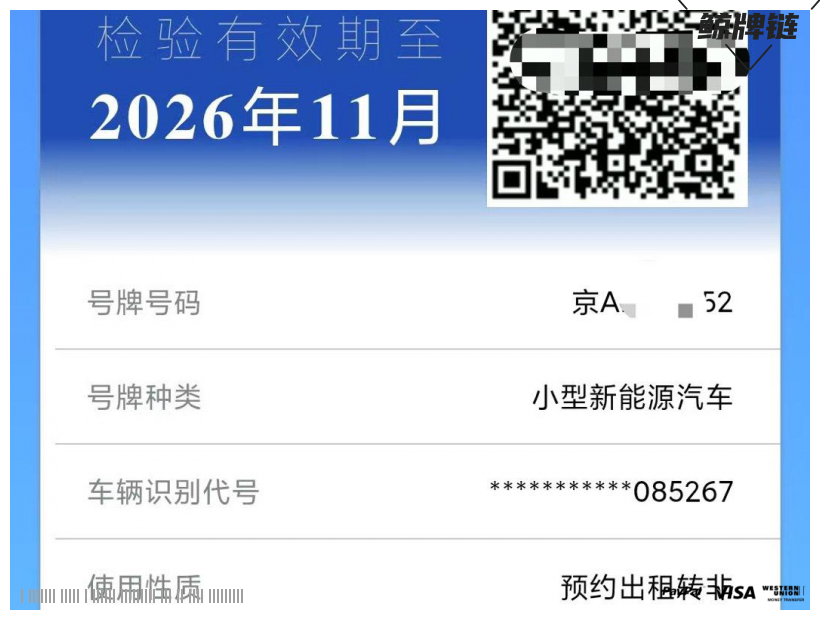 鲸牌链-京牌车长租平台-闲置京牌车长租：3500 元/月 上汽荣威ER6 5座 纯电小轿车 尾号2 