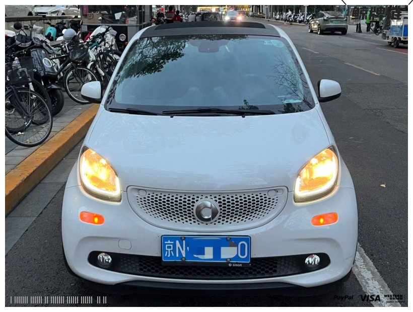 鲸牌链-京牌车长租平台-闲置京牌车长租：2000 元/月 SMARTForfour 66kw 5座 汽油小轿车 尾号0 