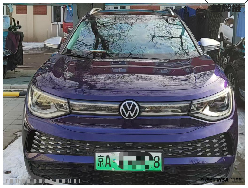 鲸牌链-京牌车长租平台-闲置京牌车长租：4000 元/月 大众ID6X 7座 纯电SUV 尾号8 