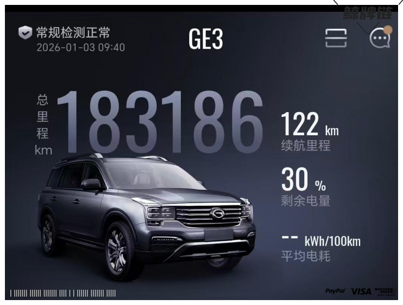 鲸牌链-京牌车长租平台-闲置京牌车长租：2200 元/月 广汽GE3 530 5座 纯电小轿车 尾号9 