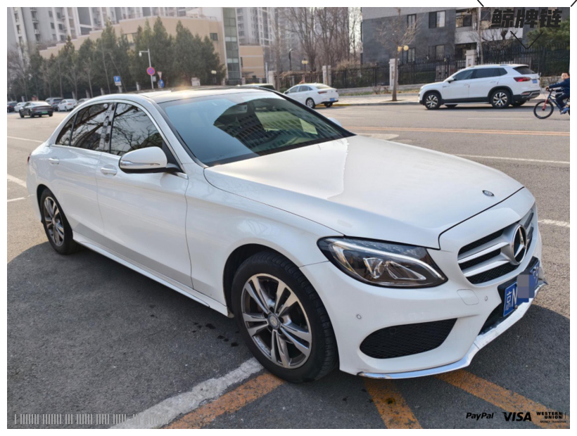 鲸牌链-京牌车长租平台-闲置京牌车长租：3500 元/月 奔驰C200 5座 汽油小轿车 尾号9 