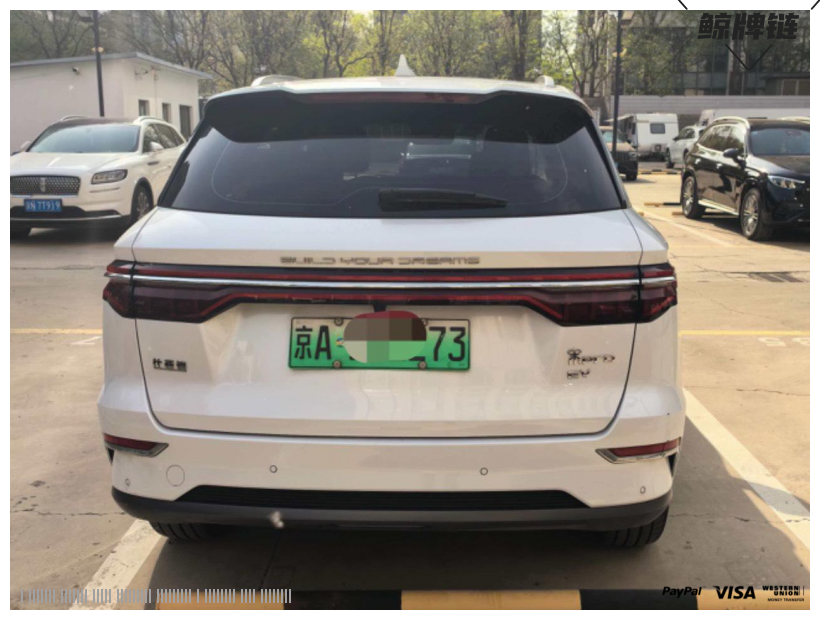 鲸牌链-京牌车长租平台-闲置京牌车长租：2100 元/月 比亚迪宋pro ev 5座 纯电SUV 尾号3 