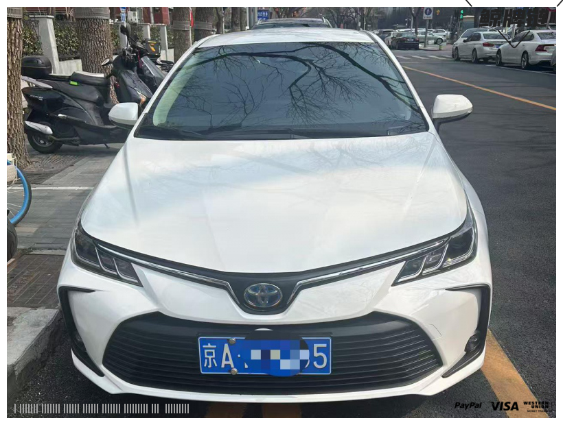 鲸牌链-京牌车长租平台-闲置京牌车长租：2800 元/月 丰田卡罗拉 5座 混动小轿车 尾号5 