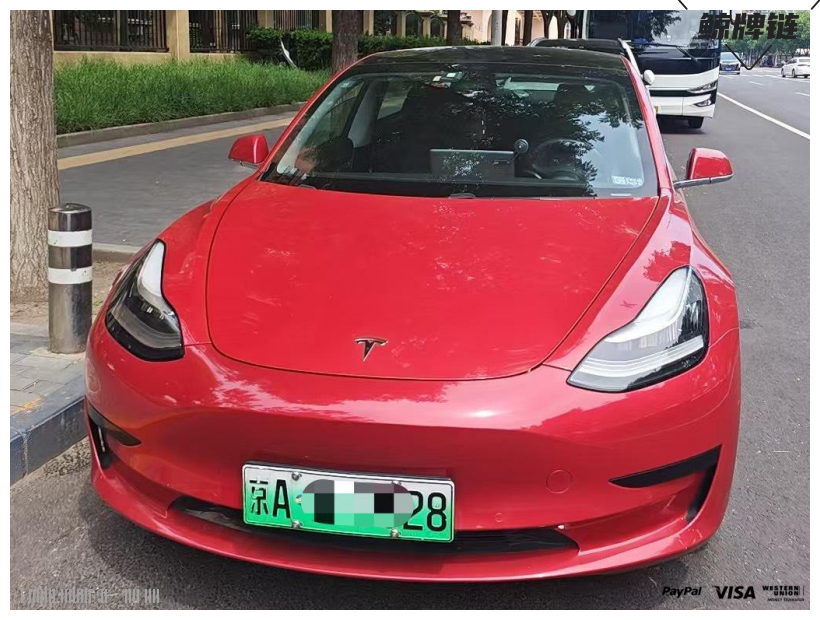 鲸牌链-京牌车长租平台-闲置京牌车长租：3500 元/月 特斯拉model 3 5座 纯电小轿车 尾号8 