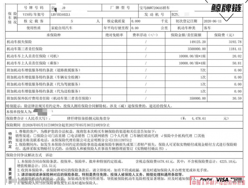 鲸牌链-京牌车长租平台-闲置京牌车长租：3500 元/月 宝马BMW X2 5座 汽油小轿车 尾号9 