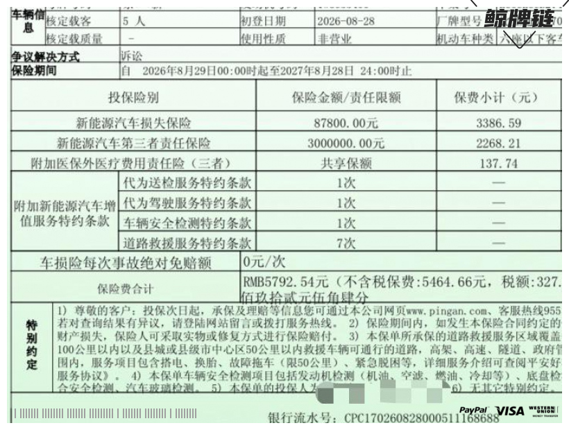 鲸牌链-京牌车长租平台-闲置京牌车长租：3400 元/月 比亚迪秦PLUS 进取型 5座 纯电小轿车 尾号0 