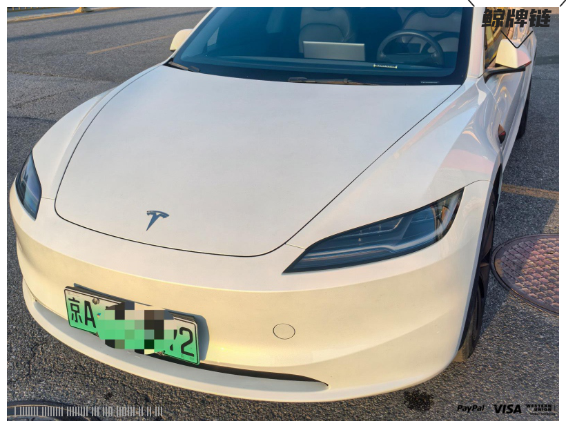 鲸牌链-京牌车长租平台-闲置京牌车长租：5000 元/月 特斯拉Model3 标续 5座 纯电小轿车 尾号2 