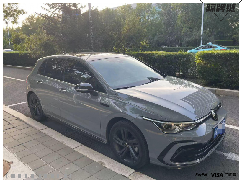 鲸牌链-京牌车长租平台-闲置京牌车长租：2800 元/月 大众高尔夫8 R-LINE 5座 汽油小轿车 尾号8 