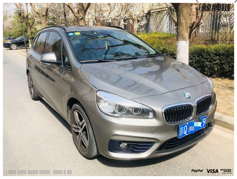 鲸牌链-京牌车长租平台-闲置京牌车长租：3300 元/月 宝马BMW 宝马2系运动旅行车218i 5座 汽油小轿车 尾号9 